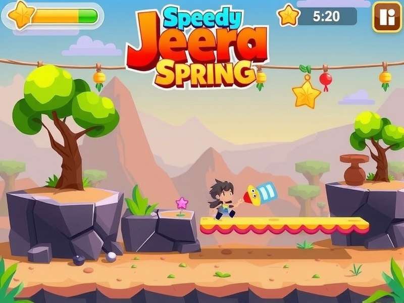 Speedy Jeera Spring gameplay screenshot